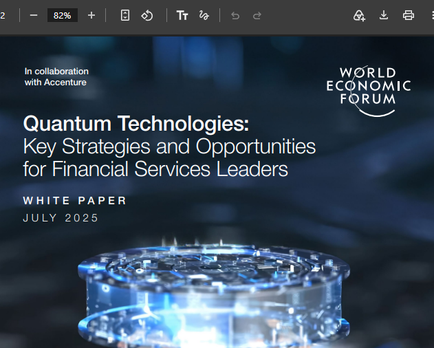QUANTUM TECHNOLOGY – OPPORTUNITIES AND STRATEGIES FOR FINANCIAL ENTERPRISES