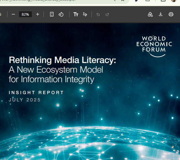 RETHINKING MEDIA LITERACY – COMBATING INFORMATION MANIPULATION