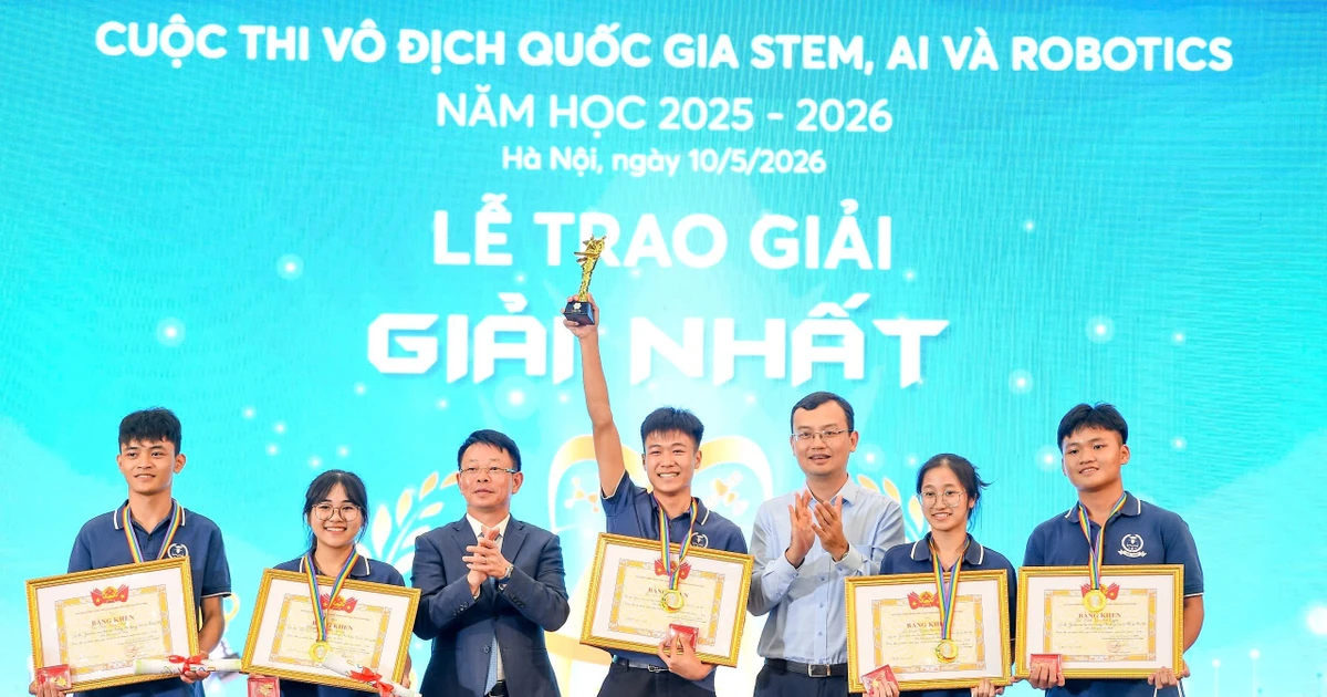 Lộ diện những nhà vô địch Quốc gia STEM, AI và Robotics